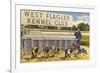 Greyhound Track, Flagler, Florida-null-Framed Premium Giclee Print