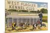 Greyhound Track, Flagler, Florida-null-Mounted Premium Giclee Print