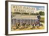 Greyhound Track, Flagler, Florida-null-Framed Art Print