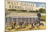 Greyhound Track, Flagler, Florida-null-Mounted Art Print