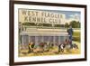Greyhound Track, Flagler, Florida-null-Framed Art Print