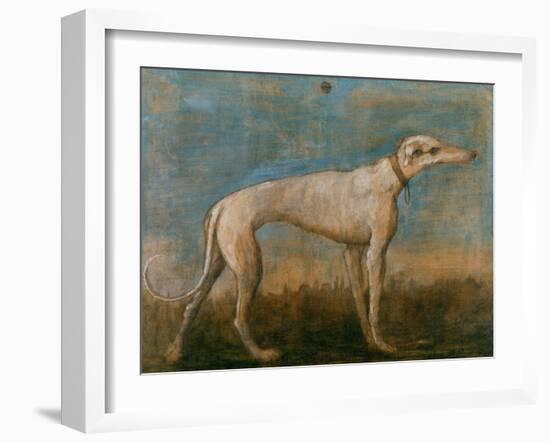 Greyhound-Giovanni Battista Tiepolo-Framed Giclee Print