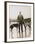 Greyhounds at Wembley-null-Framed Photographic Print