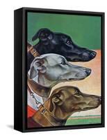 "Greyhounds," March 29, 1941-Paul Bransom-Framed Stretched Canvas