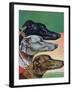 "Greyhounds," March 29, 1941-Paul Bransom-Framed Giclee Print