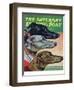 "Greyhounds," Saturday Evening Post Cover, March 29, 1941-Paul Bransom-Framed Giclee Print