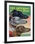 "Greyhounds," Saturday Evening Post Cover, March 29, 1941-Paul Bransom-Framed Giclee Print