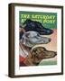 "Greyhounds," Saturday Evening Post Cover, March 29, 1941-Paul Bransom-Framed Premium Giclee Print