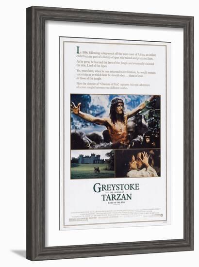 Greystoke: the Legend of Tarzan-null-Framed Art Print