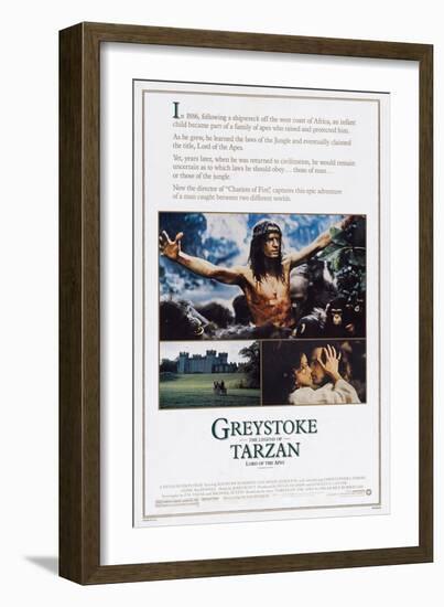 Greystoke: the Legend of Tarzan-null-Framed Art Print