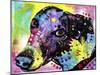 Greyt, Dogs, Greyhound, Pets, Look up, Begging, Pop Art, Colorful, Stencils-Russo Dean-Mounted Giclee Print