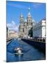 Griboedova Canal and Church of the Spilled Blood, St. Petersburg, Russia-Jonathan Smith-Mounted Premium Photographic Print