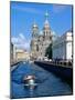 Griboedova Canal and Church of the Spilled Blood, St. Petersburg, Russia-Jonathan Smith-Mounted Photographic Print