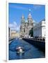 Griboedova Canal and Church of the Spilled Blood, St. Petersburg, Russia-Jonathan Smith-Framed Photographic Print