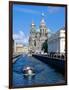 Griboedova Canal and Church of the Spilled Blood, St. Petersburg, Russia-Jonathan Smith-Framed Photographic Print