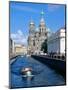 Griboedova Canal and Church of the Spilled Blood, St. Petersburg, Russia-Jonathan Smith-Mounted Photographic Print