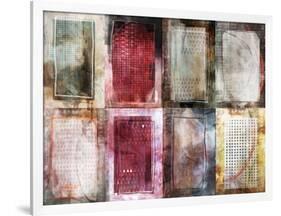 Grid Block-Ken Roko-Framed Art Print