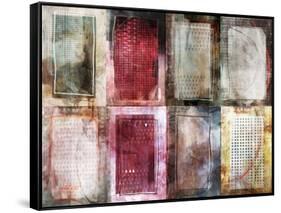 Grid Block-Ken Roko-Framed Stretched Canvas