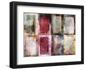 Grid Block-Ken Roko-Framed Art Print