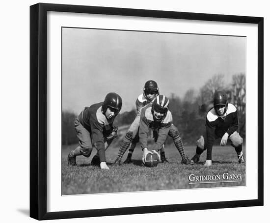 Gridiron Gang I-null-Framed Art Print