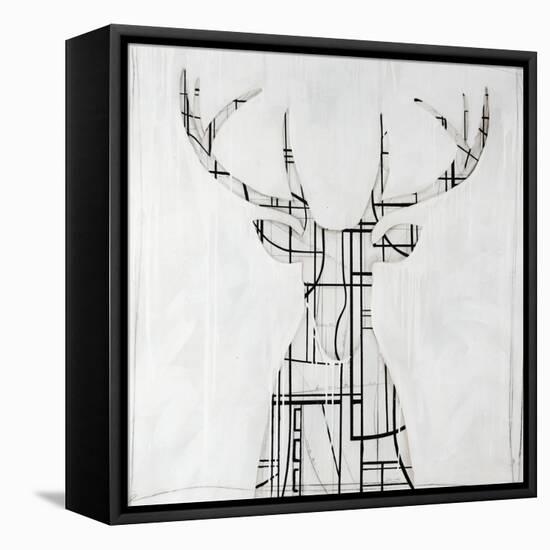 Gridlock-Sydney Edmunds-Framed Stretched Canvas