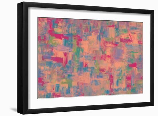 Grids-Maryse Pique-Framed Giclee Print