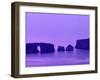 Griechenland, Peloponnes, Bucht , Von Navarino, Felsen, Abendstimmung, Halbinsel-Thonig-Framed Photographic Print