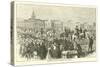 Grierson's Command Entering Baton Rouge, April 1863-null-Stretched Canvas