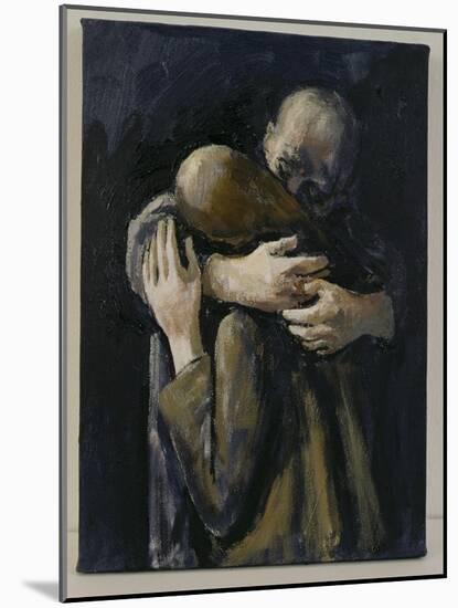 Grieving, 1996-Evelyn Williams-Mounted Giclee Print
