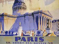 Paris, Southern Railway, circa 1932-Griffin-Mounted Giclee Print