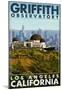 Griffith Observatory Day Scene - Los Angeles, California-null-Mounted Poster