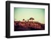 Griffith Observatory over Mountain in Los Angeles.-Songquan Deng-Framed Photographic Print