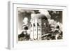 Griffith Park Planetarium, Los Angeles, California-null-Framed Art Print