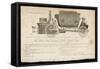Griffith Steam Carriage-null-Framed Stretched Canvas
