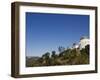 Griffiths Observatory and Hollywood Sign in Distance, Los Angeles, California, USA-Kober Christian-Framed Photographic Print