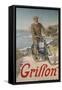 Griffon, circa 1910-Hugo F, D'alesi-Framed Stretched Canvas