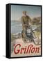 Griffon, circa 1910-Hugo F, D'alesi-Framed Stretched Canvas