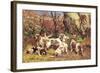 Griffon Vendeen Bassets-Baron Karl Reille-Framed Art Print