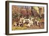 Griffon Vendeen Bassets-Baron Karl Reille-Framed Art Print