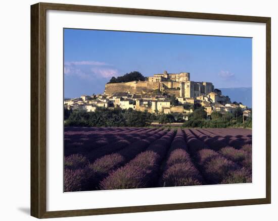 Grignan Lavender-Charles Bowman-Framed Photographic Print