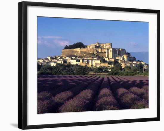 Grignan Lavender-Charles Bowman-Framed Photographic Print