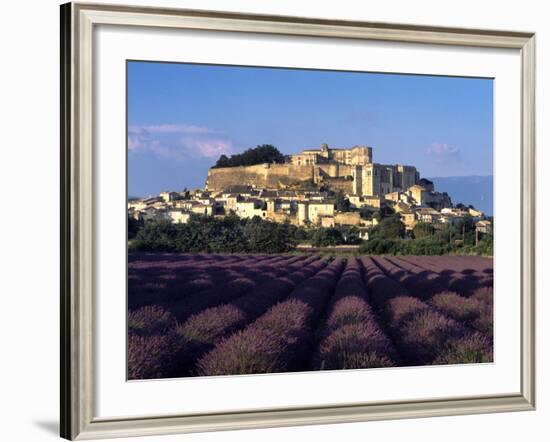 Grignan Lavender-Charles Bowman-Framed Photographic Print