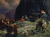 The Meeting of General Kluke Von Klugenau and Imam Shamil in 1837, 1849-Grigori Grigorevich Gagarin-Giclee Print