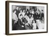 Grigori Rasputin and a Group of Women, 1917-null-Framed Giclee Print