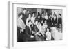 Grigori Rasputin and a Group of Women, 1917-null-Framed Giclee Print