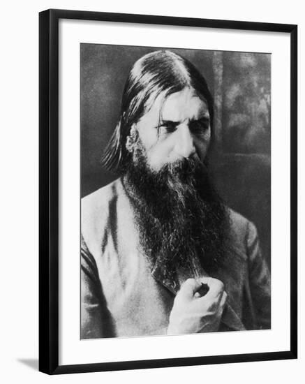 Grigori Rasputin Russian Mystic and Court Favourite in 1908-null-Framed Photographic Print