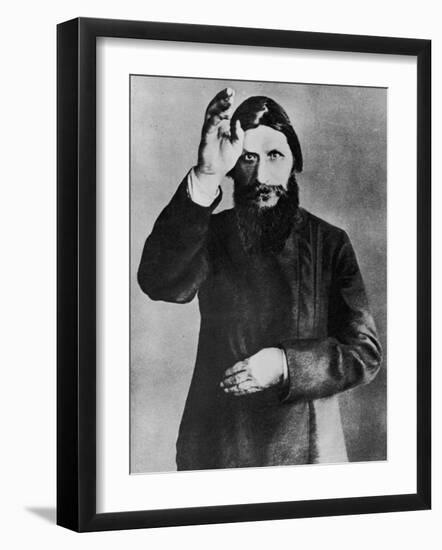 Grigori Rasputin Russian Mystic and Court Favourite in 1912-null-Framed Premium Photographic Print