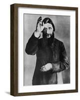 Grigori Rasputin Russian Mystic and Court Favourite in 1912-null-Framed Photographic Print