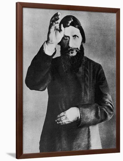 Grigori Rasputin Russian Mystic and Court Favourite in 1912-null-Framed Photographic Print