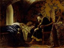 Vasilisa Melentyevna and Tsar Ivan the Terrible, 1875-Grigori Semyonovich Sedov-Giclee Print